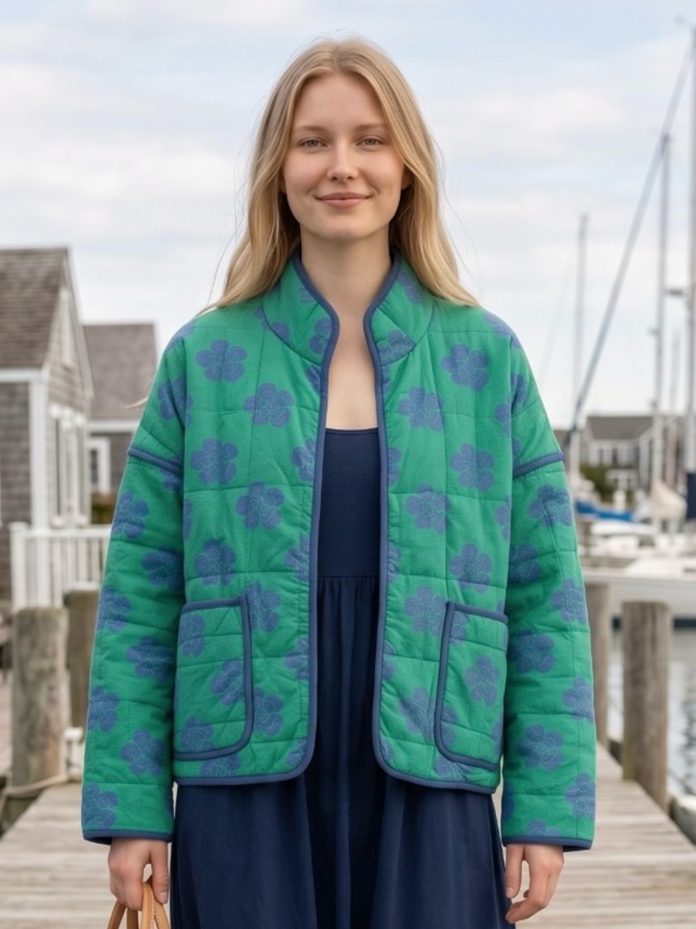 Free People Chloe Quilted Jacket